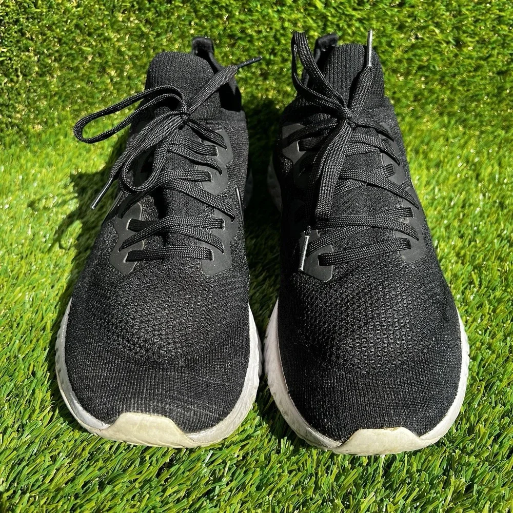 Nike Shoes Men Size 13 Epic React Flyknit Running Black BQ8928-002 Sneakers